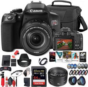 Canon EOS 4000D / Rebel T100 DSLR Camera with 18-55mm Lens + 4K Monitor Extreme Bundle