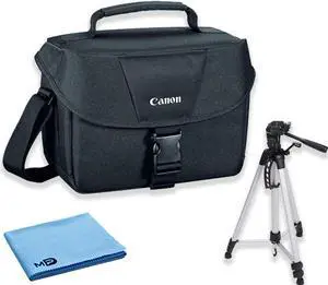 Canon 100ES Padded Digital SLR Camera Case EOS Shoulder Gadget Bag + 72 Tripod