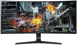 LG 34GL750-B 34 inch 21: 9 Ultragear Curved Wfhd (2560 X 1080) IPS 144Hz G-SYNC Compatible Gaming Monitor,Black