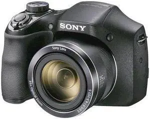 Sony Cyber-Shot DSC-H300 20.1MP 35x Optical Zoom Compact Digital Camera - Black