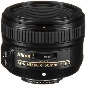 NIkon AF-S NIKKOR 50mm f/1.8G Len [International version, No warranty]