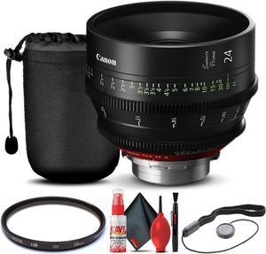 Canon 24mm Sumire Prime T1.5 (PL Mount, Feet) (3359C002) + Lens Pouch + More