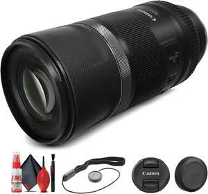 Canon RF 600mm f/11 IS STM Lens (3986C002) + Filter Kit + Cap Keeper Base Bundle