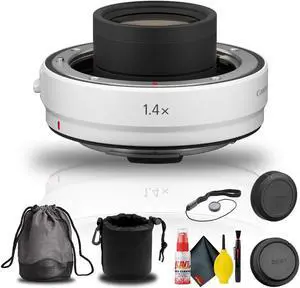 Canon Extender RF 1.4x (4113C002) + Lens Pouch + Cleaning Kit + More