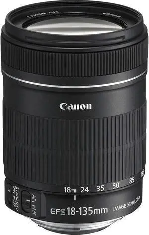 Canon 18-135mm f/5.6-38 for Canon EF-S Cameras Standard-Zoom Lens Fixed Zoom White Box (Bulk Packaging)