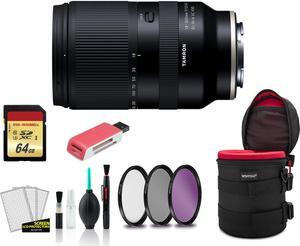 Tamron 18-300mm Lens for Sony E - Kit with 64GB Memory Card + More