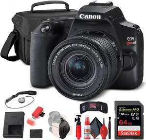 Canon EOS 5D Mark IV DSLR Camera (Intl Model) (1483C002) W/ Bag, Extra Battery, LED Light, Mic, Filters and More - Advanced Bundle