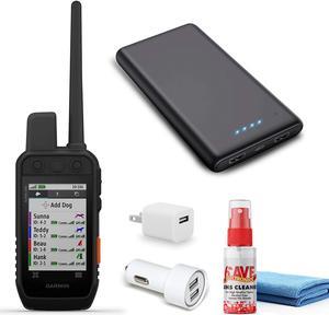 Garmin Alpha 200i Dog Tracking Handheld 010-02230-50 with USB Adapter + More