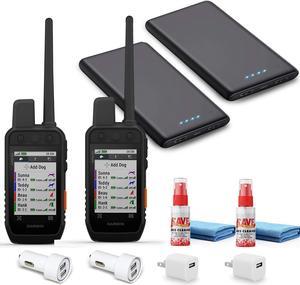 Garmin Alpha 200i Dog Tracking Handheld 010-02230-50 - (2-Pack Bundle)