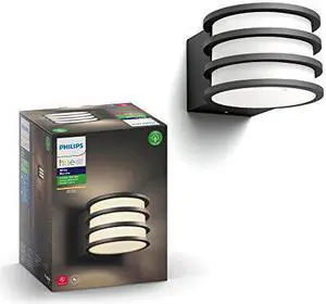 Philips Hue Smart LED White Lucca Outdoor Lantern Weather-proof (Requires a Philips Hue bridge)