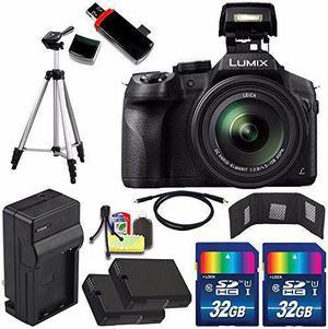 Panasonic Lumix DMCFZ300 Digital Camera  Extra battery  Charger  32GB Card  HDMI Cable  Tripod  USB Card Reader  Memory Card Wallet  Deluxe Accessory Kit Bundle