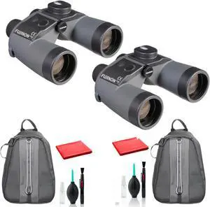 Fujinon 7x50 WPC-XL Mariner Binoculars with Compass - 2 Pack Kit