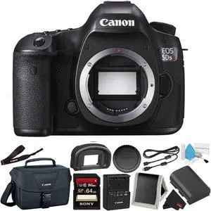 Canon EOS 5DS R Digital SLR Camera (Body Only)- Camera Bundle with 32GB Memory Card + More (International Version)