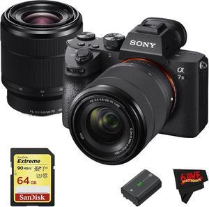 Sony Alpha a7 III Mirrorless Digital Camera with 28-70mm Lens International Version (Starters Kit)