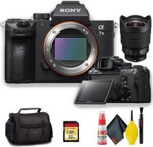 Sony Alpha a7 III Mirrorless Digital Camera with 12-24mm f/4 Lens - Kit