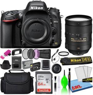 Nikon D610 Digital Camera with 28-300mm Lens (1540) with 64GB Card + Bag (Intl)