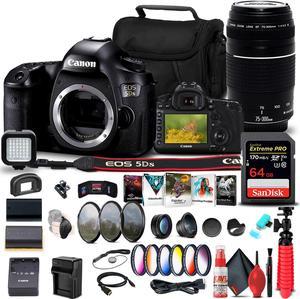 Canon EOS Rebel T7 DSLR Camera W 1855mm Lens 2727C002  Basic Bundle