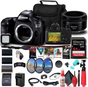 Canon EOS 5DS DSLR Camera (Body Only) (0581C002) + Canon Lens Outdoor  Bundle