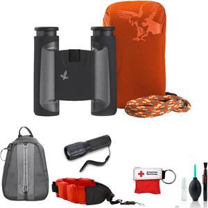 Swarovski 8x25 CL Pocket Binoculars 46153 - Kit with Backpack + More