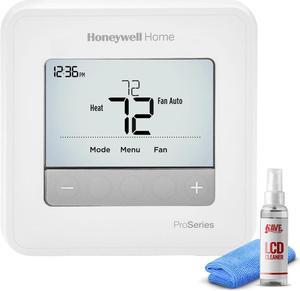 Honeywell T4 Pro Series Programmable Thermostat TH4110U2005 + LCD Cleaner Bundle