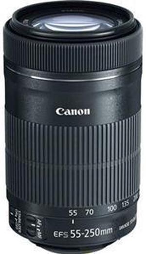 Canon Cameras Genuine EF-S 55 to 250mm f/4-5.6 IS - International Version (No Warranty)