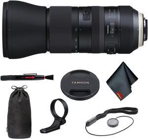 Tamron SP 150-600mm f/5-6.3 Di VC USD G2 for Canon EF - Bundle with Lens Pen Cleaner and More - International Mode