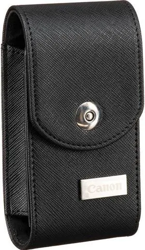 Canon Black Leather Camera Case 2974V924
