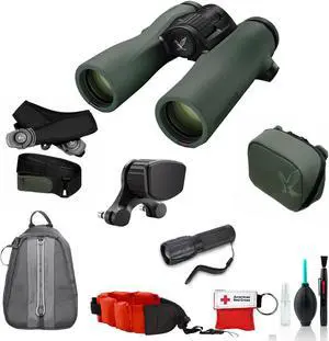 Swarovski 8x32 NL Pure Binoculars (Green) 36232 - with Backpack + More