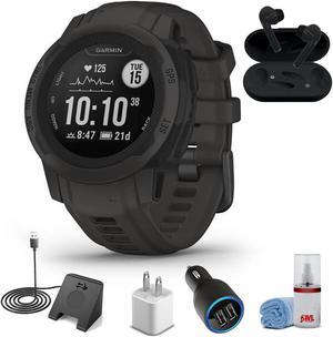 Garmin Instinct 2S - Standard Edition-Graphite With Deluxe Accessory Kit