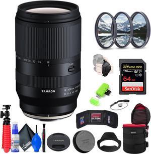Tamron 18-300mm f/3.5-6.3 Di III-A Lens for FUJIFILM X+ Accessories (INT Model)
