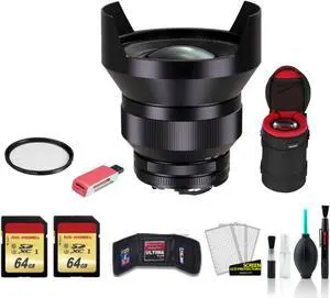 ZEISS Distagon T* 15mm f/2.8 ZF.2 Lens for Nikon F 1964-831 - Kit with 2x 64GB Memory Card