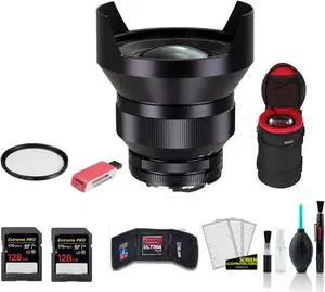 ZEISS Distagon T* 15mm f/2.8 ZF.2 Lens for Nikon F 1964-831 - Kit with 2x 128GB Memory Card