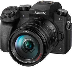 Panasonic Lumix DMCG7 Mirrorless Micro Four Thirds Digital Camera with 14140mm Lens Black
