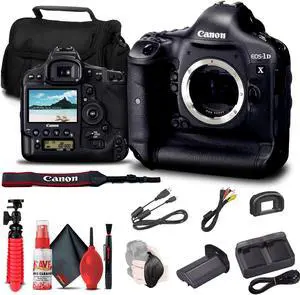 Canon EOS-1D X DSLR Camera (Body) (5253B002) + Case Bundle