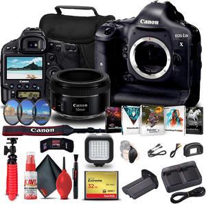 Canon EOS-1D X DSLR Camera (Body Only) + Canon Lens  + Filters Bundle