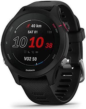 Garmin Forerunner 255S Music Smaller GPS Running Smartwatch with Music Black