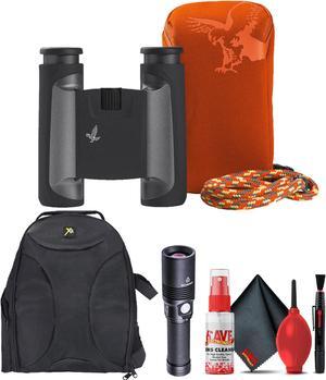 Swarovski 8x25 CL Pocket Binoculars Anthracite Mountain Accessories Kit