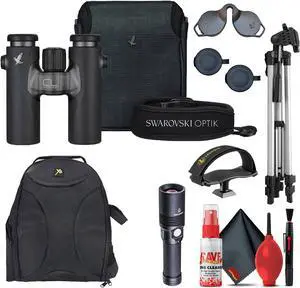 Swarovski 8x30 CL Companion Binocular (Anthracite, Wild Nature Accessory Bundle)