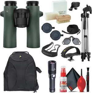 Swarovski 8x32 NL Pure Binoculars (Swarovski Green) with Extreme Accessory Kit