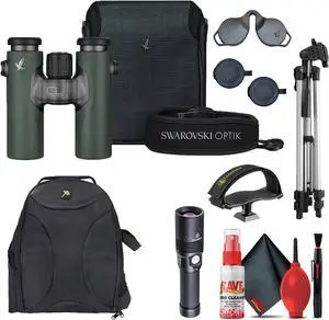 Swarovski CL Companion 8x30 Binocular (Green) & Wild Nature Accessory Bundle