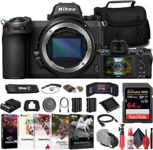 Nikon Z7 II Mirrorless Camera + 64GB Card + Bag + Battery + Charger + More