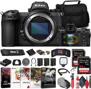 Nikon Z7 II Mirrorless Camera + 2 x 64GB Card + Bag + 2 x Battery + More