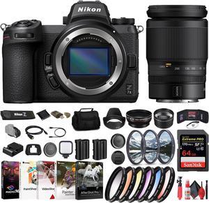 Nikon Z7 II Mirrorless Camera + Nikon 24-200mm Lens + 64GB Card + Filter + More