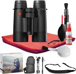 Leica 7x42 Ultravid HD-Plus Binocular - Exclusive Outdoors Binoculars Bundle