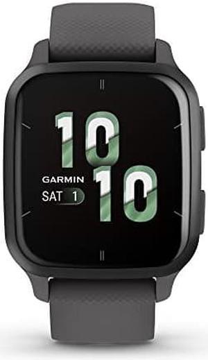 Garmin Venu 2 45mm GPS Smart Watch, Black/Slate 010-02430-01