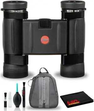 Leica 8x20 Trinovid BCA Binocular Includes Cleaning Kit and Carry Case