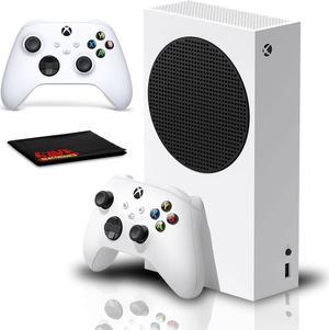 Xbox Series S – Holiday Console, Xbox 3 Month Game Pass Ultimate, Extra Red  Wireless Contoller with Mazepoly Accessories