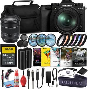 Fujifilm X-T5 Mirrorless Camera with 16-80mm Lens (Black) Sony 64GB Card Bundle