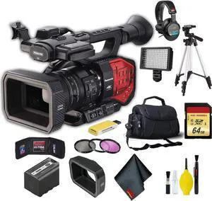 Panasonic AG-DVX200 4K Camcorder with Four Thirds Sensor and Integrated Zoom Lens Master Bundle