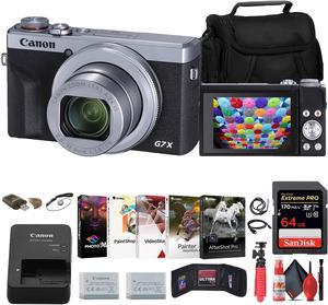 Canon PowerShot G7 X Mark III Digital Camera + 64GB Card + Battery + More
